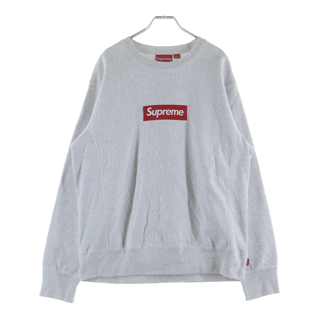 SUPREME(シュプリーム) 18AW Box Logo Crewneck ボックスロゴ クルーネック スウェットトレーナー グレー