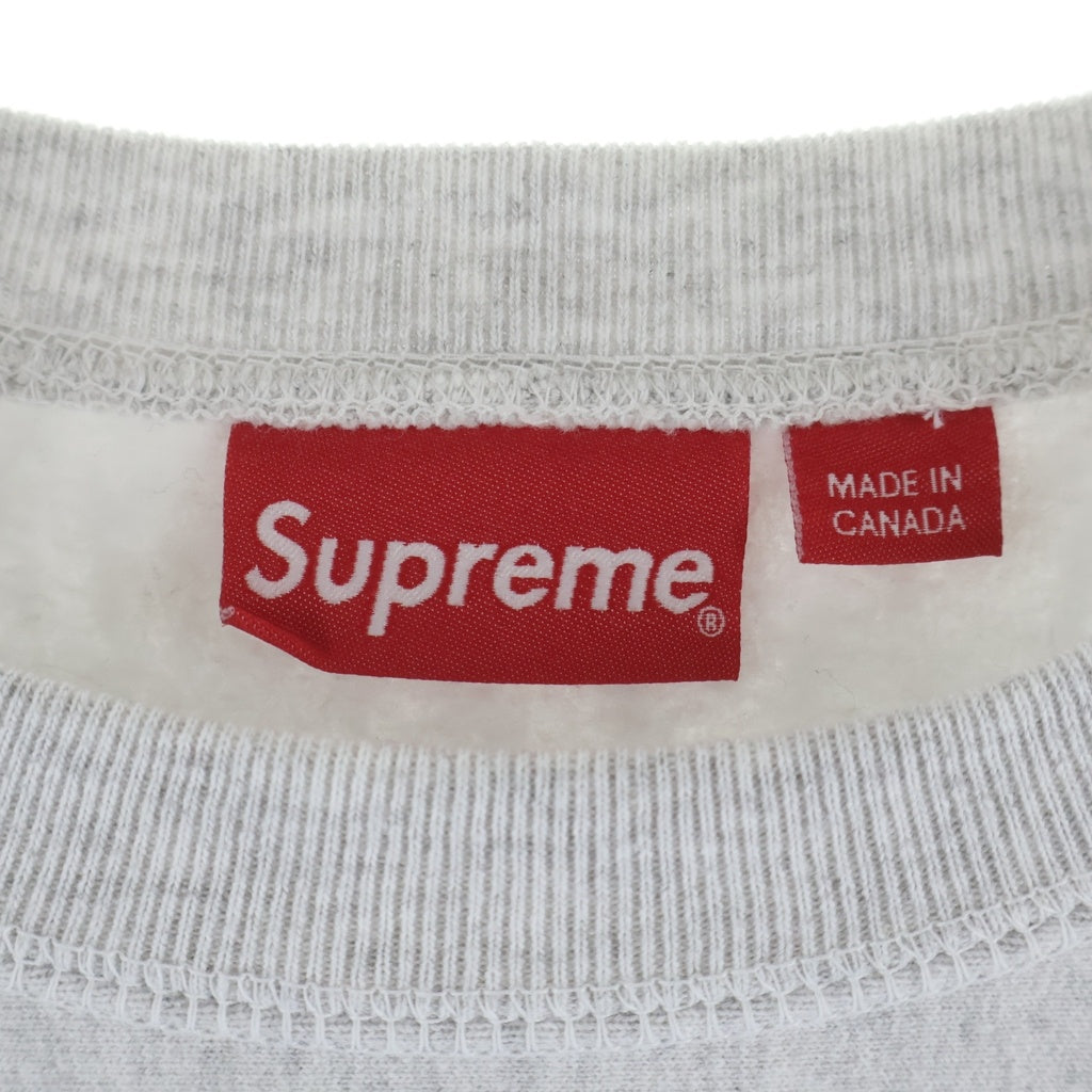 SUPREME(シュプリーム) 18AW Box Logo Crewneck ボックスロゴ クルーネック スウェットトレーナー グレー
