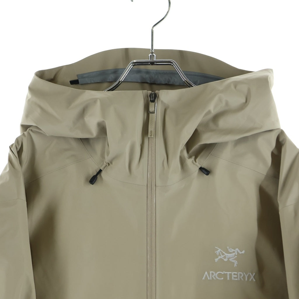 ARC'TERYX(アークテリクス) BETA LT Jacket ロゴ刺繍 ゴアテックス ベータ ジップアップ フーディー マウンテンパーカー ナイロンジャケット ベージュ