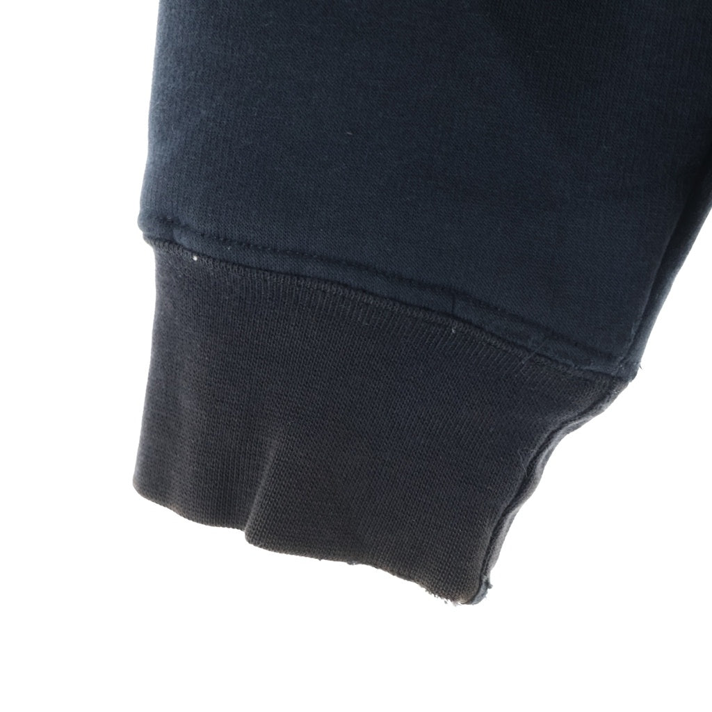 CHROME HEARTS(クロムハーツ) OLD SWTSHRT HD ZIP オールド アメリカンフラッグ 星条旗 ホースシュープリント 裏地サーマル ジップアップパーカー ブラック