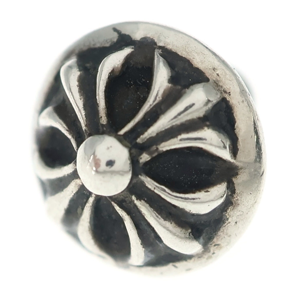 CHROME HEARTS(クロムハーツ) STUD CRSBLL クロスボールスタッドピアス シルバー BCA110