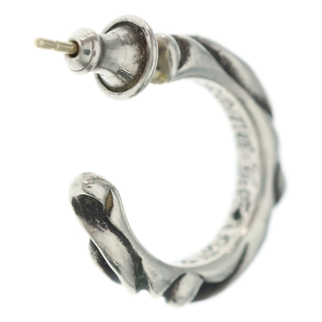 CHROME HEARTS(クロムハーツ) HOOP SCROOL スクロール フープピアス シルバー BCA102