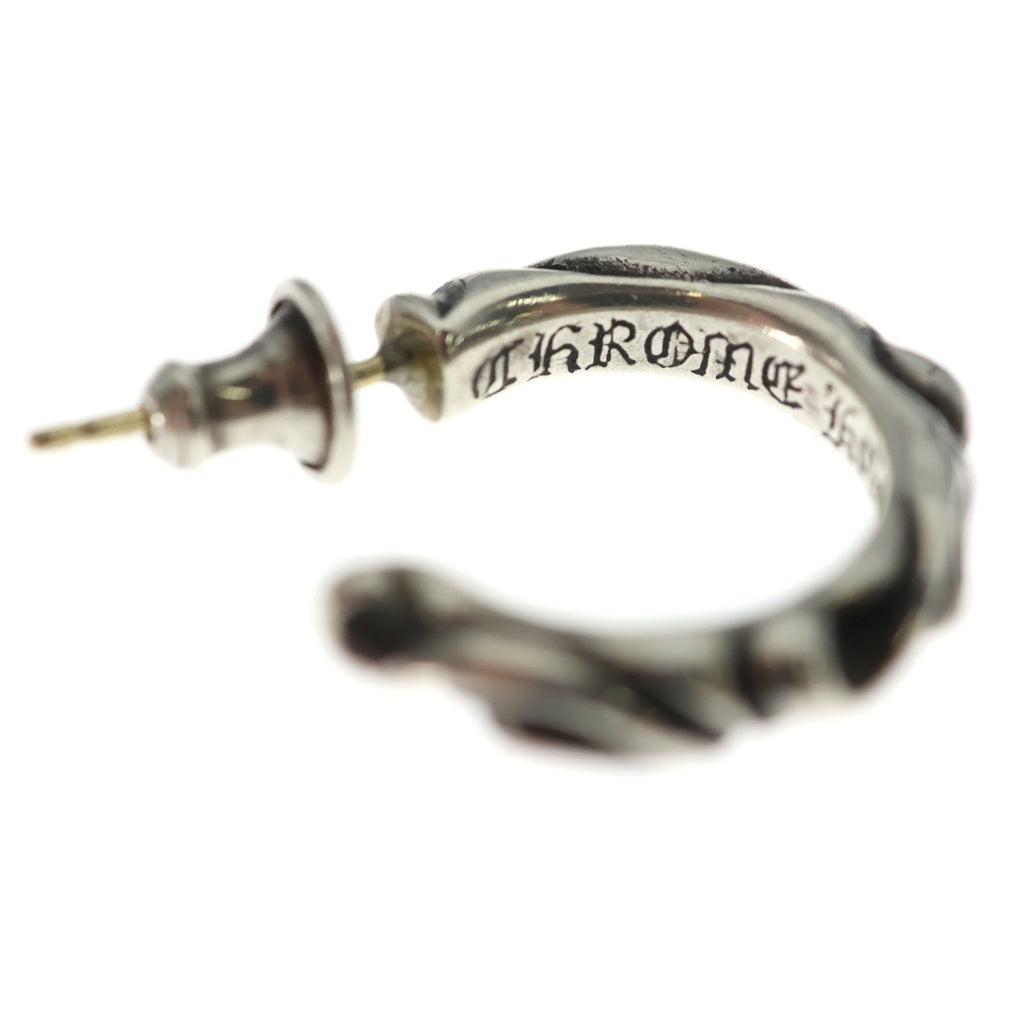 CHROME HEARTS(クロムハーツ) HOOP SCROOL スクロール フープピアス シルバー BCA102