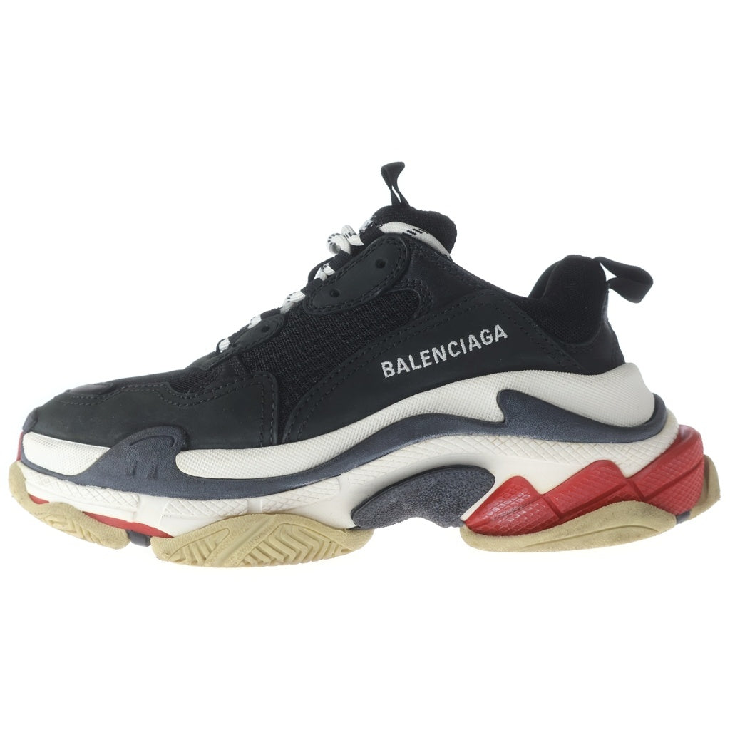 BALENCIAGA(バレンシアガ) TRIPLE S トリプルS ローカットスニーカー ダッドスニーカー ブラック 524037 レディース