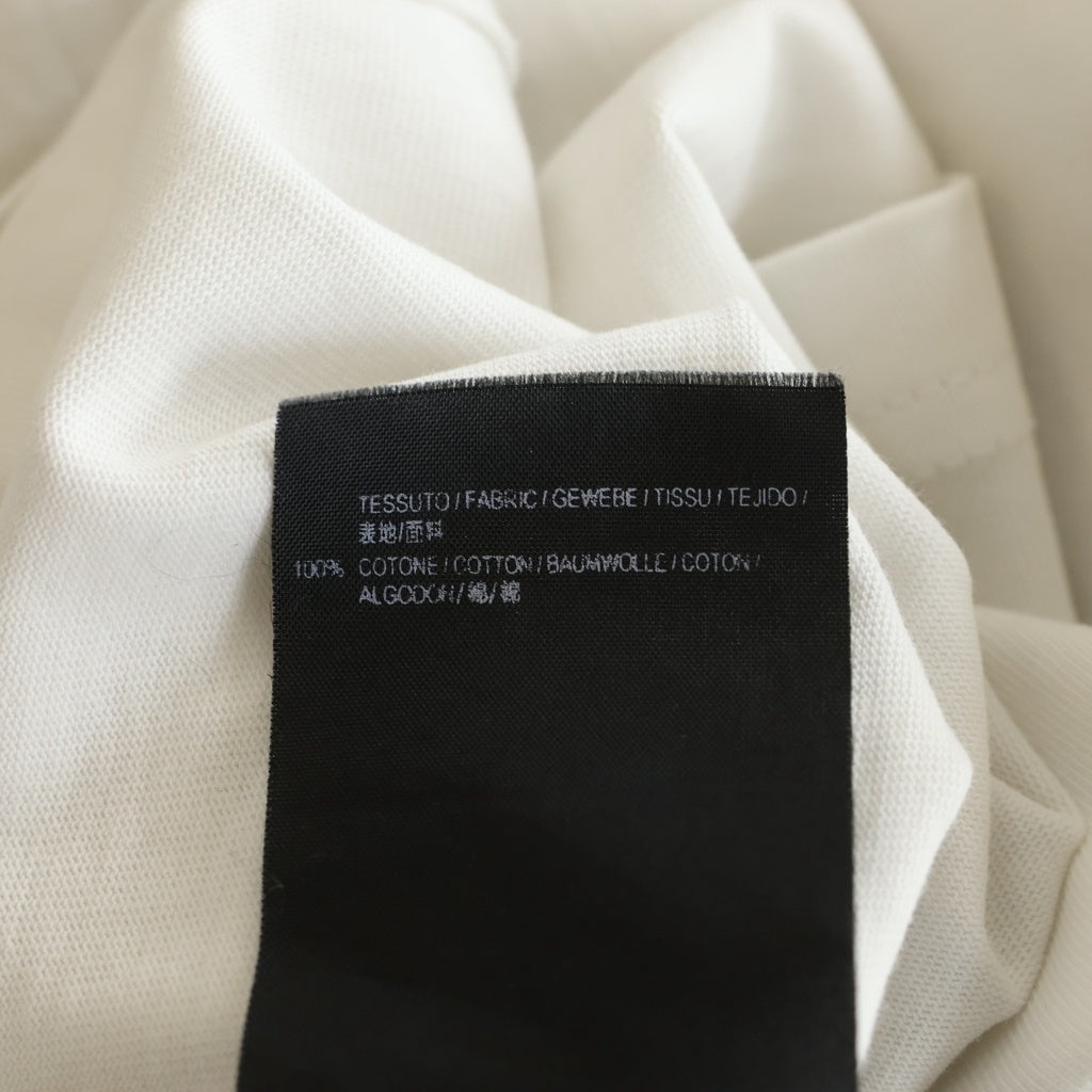 BALENCIAGA(バレンシアガ) BBロゴ 両面プリント 半袖Tシャツ カットソー ホワイト 594599 THV63