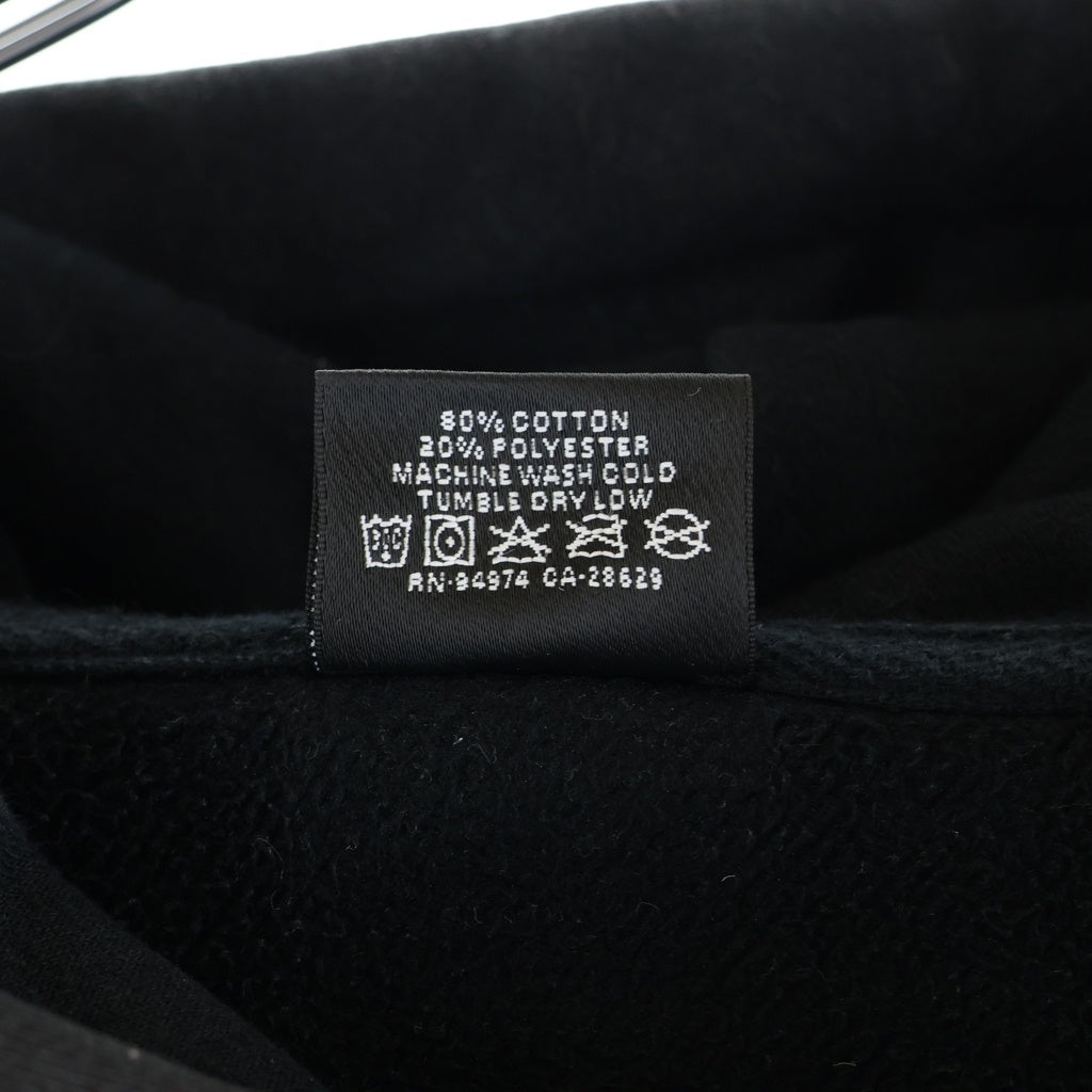 STUSSY(ステューシー) 8ボール 両面ストックロゴプリント プルオーバーパーカー フーディー ブラック Z4000SZS22