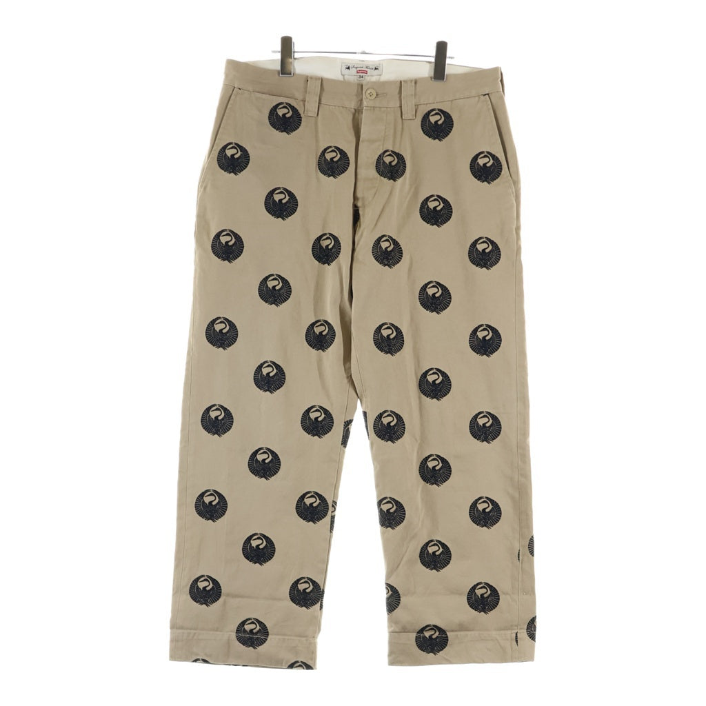 SUPREME(シュプリーム) 16SS ×Sasquatchfabrix. Crane Chino Pant サスクワッチファブリックス クレーンチノパンツ ベージュ