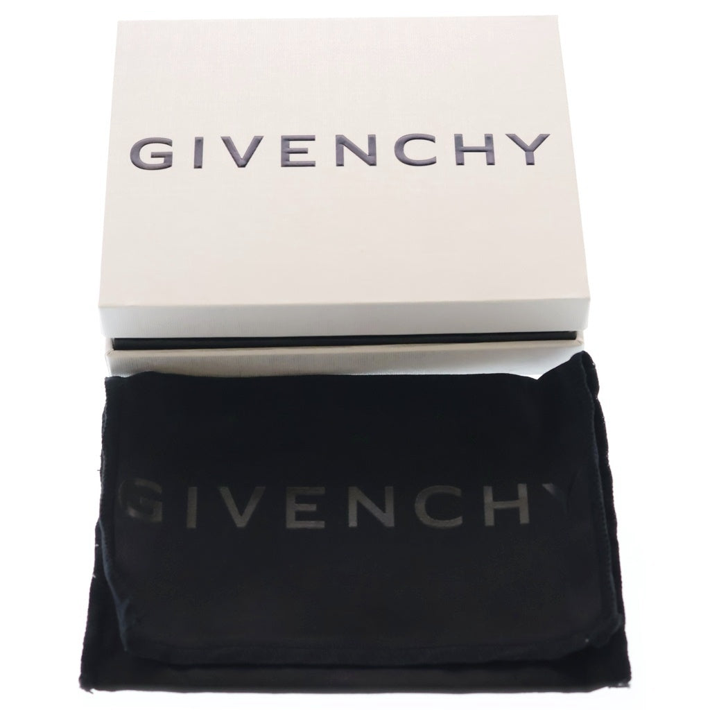 GIVENCHY(ジバンシィ) 4G Compact Wallet In Grained Leather 4G レザー コンパクトウォレット 財布 ブラック