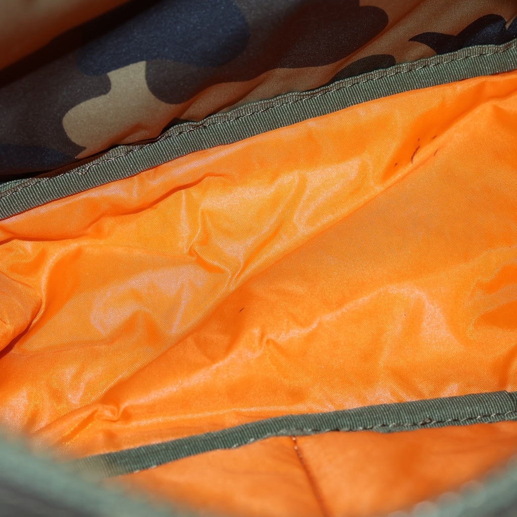 A BATHING APE(アベイシングエイプ) × PORTER CAMO WAIST BAG ポーター カモ柄 ウエストポーチ ショルダーバッグ カーキ