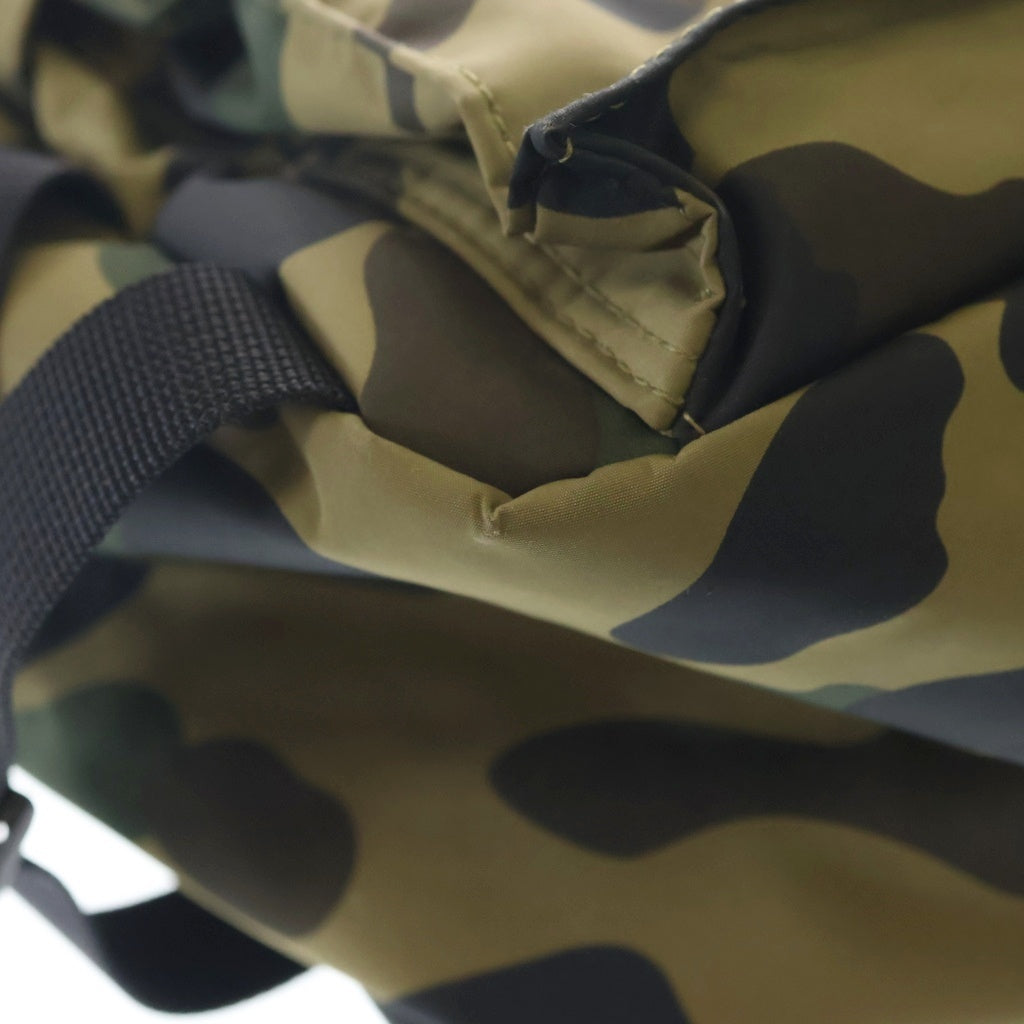 A BATHING APE(アベイシングエイプ) × PORTER CAMO WAIST BAG ポーター カモ柄 ウエストポーチ ショルダーバッグ カーキ