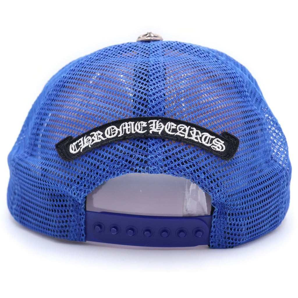 CHROME HEARTS(クロムハーツ) MULTI COLOR SEMETERY CROSS TRUCKER CAP マルチセメタリークロスプリントトラッカーキャップ ブルー