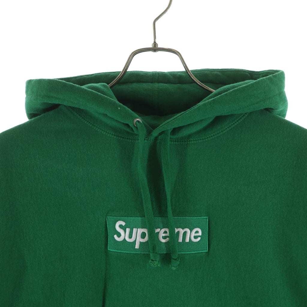 SUPREME(シュプリーム) 24AW Box Logo Hooded Sweatshirt ボックスロゴ スウェットプルオーバーパーカー フーディー グリーン