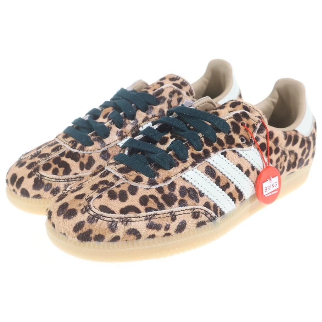 adidas(アディダス) SAMBA OG サンバ レオパード ローカットスニーカー ベージュ US6.5/23.5cm KI6674 レディース