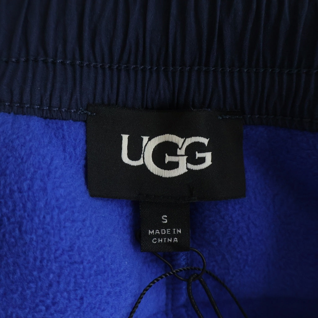 UGG(アグ) Kieren UGGfluff スキーレン フラッフ フリースナイロン トラックパンツ ブルー/ブラウン 1146790