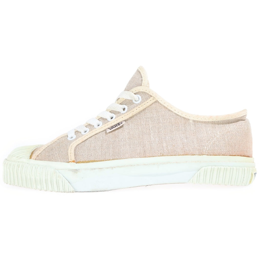 VANS ヴァンズ 90s Plimsoll USA製 プリムソール 麻 ローカットスニーカー ベージュ US9.5/27.5cm 204128 VANS(ヴァンズ) 90s Plimsoll USA製 プリムソール 麻 ローカット