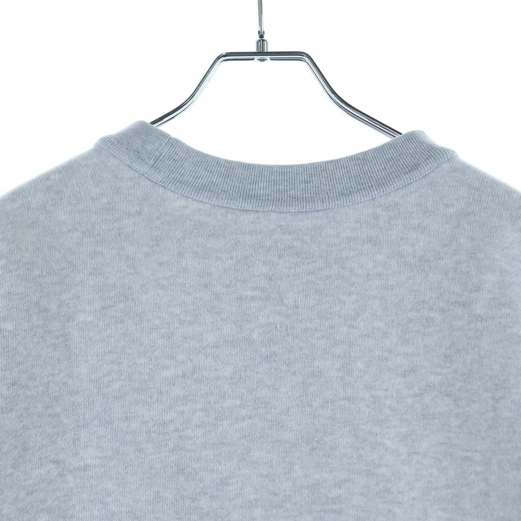 ALEXANDER WANG(アレキサンダーワン) Logo Crewneck Swaetshirt ロゴ クルーネックスウェットトレーナー グレー 4CC3221360