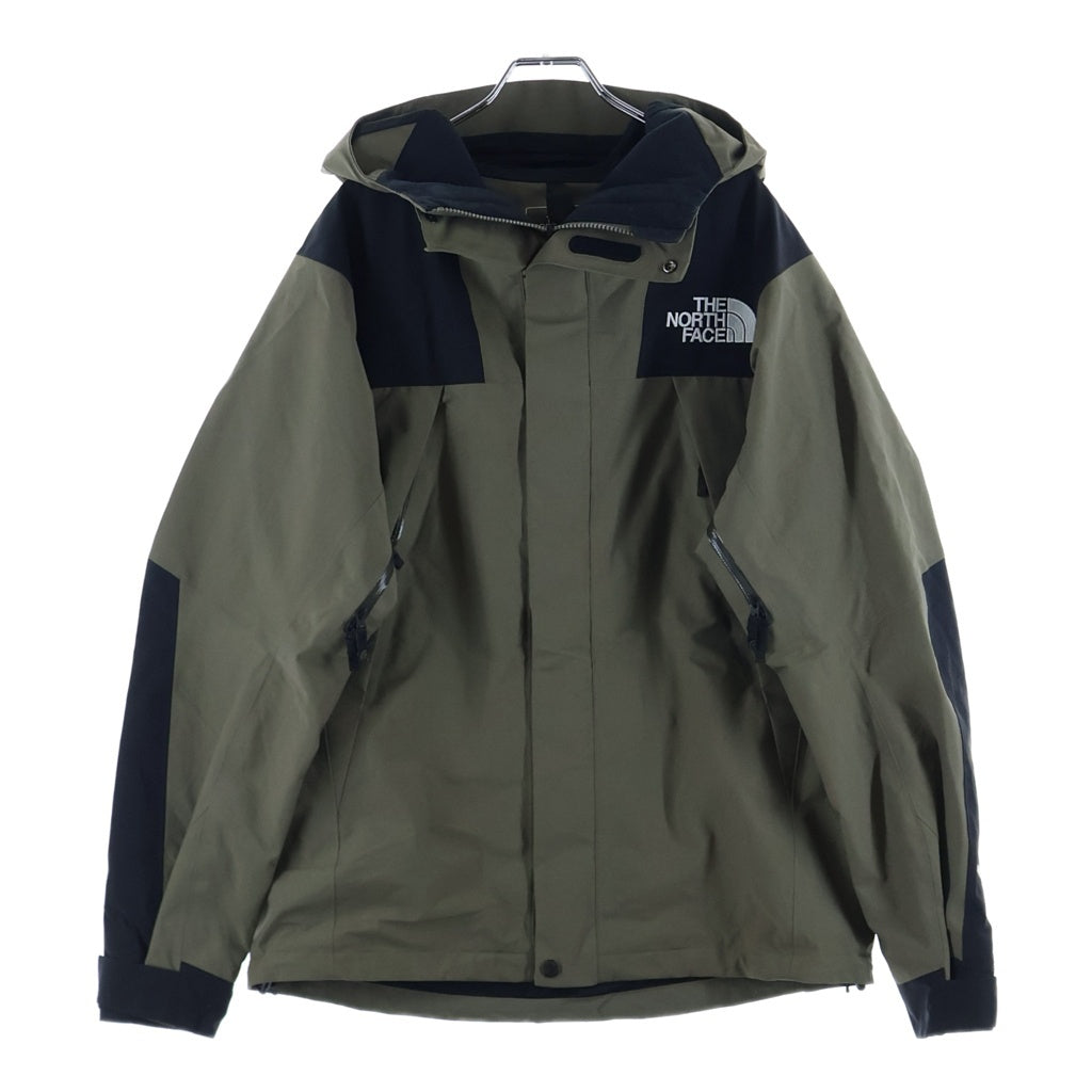 THE NORTH FACE(ザノースフェイス) MOUNTAIN JACKET ナイロン フーデッド マウンテンジャケット ブラウン/ブラック NP61800