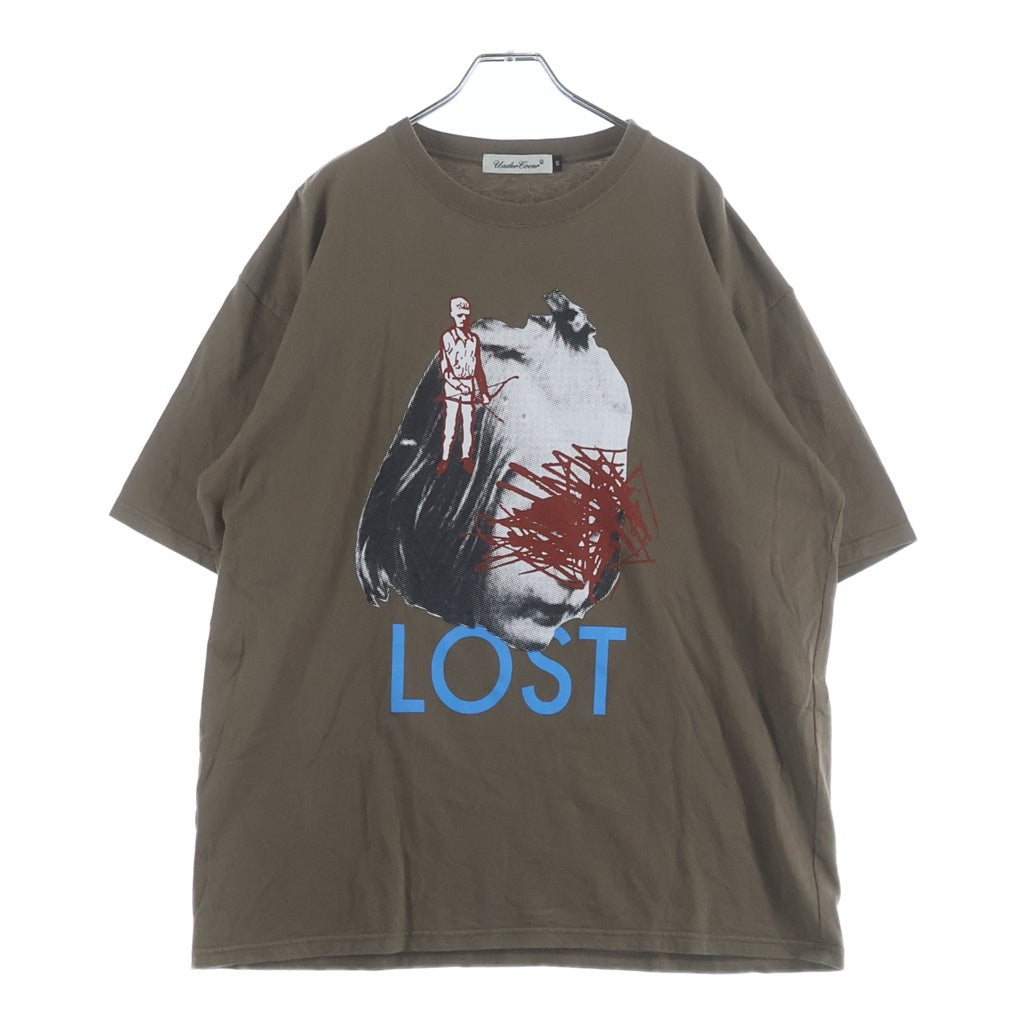 UNDERCOVER(アンダーカバー) 24SS 24SS FACE LOST Tee グラフィックプリント クルーネック 半袖Tシャツ カットソー ブラックUC1D3805