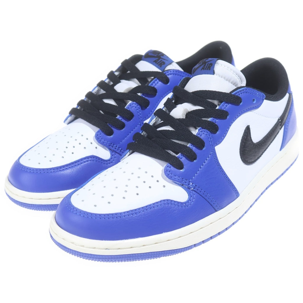 NIKE(ナイキ) AIR JORDAN 1 RETRO LOW OG エアジョーダン 1 レトロ ゲームロイヤル ローカットスニーカー ブルー US9/27.0cm CZ0790-140