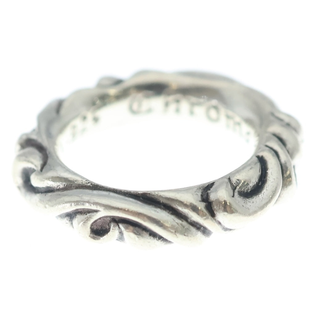 CHROME HEARTS(クロムハーツ) SCRL BAND スクロールバンド リング シルバー BCA351
