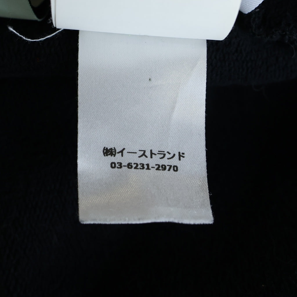 OFF-WHITE(オフホワイト) Free Spirit Wizard Hoodie ロゴプリント 刺繍 フーディー プルオーバーパーカー ブラック OMBB037F 20FLE009