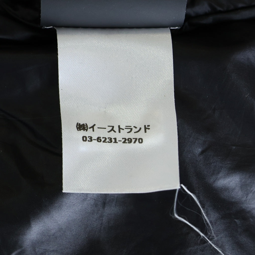 Palm Angels(パームエンジェルス) 19SS DOWNTRACK VEST ロゴプリント ジップアップ ダウンジャケット ベスト レッド PMED006E19576002