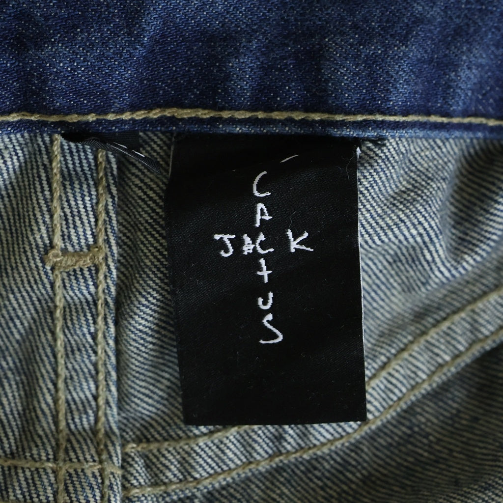Cactus Jack(カクタスジャック) × FRAGMENT DESIGN From Our Minds Denim Pant フラグメントデザイン ペインターデザイン デニムパンツ ジーンズ インディゴ