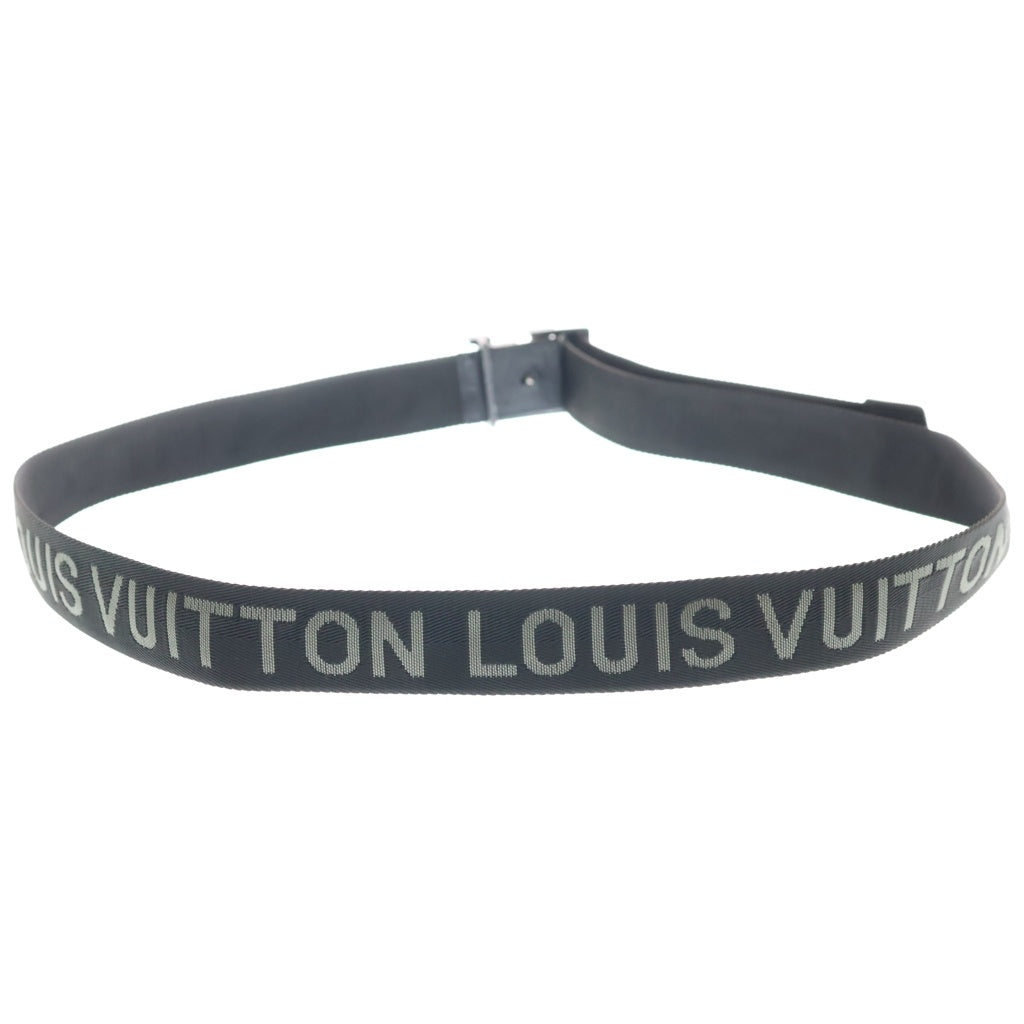 LOUIS VUITTON(ルイヴィトン) サンチュール LVウェビング 35MM LVバックル ベルト ブラック M0457Z