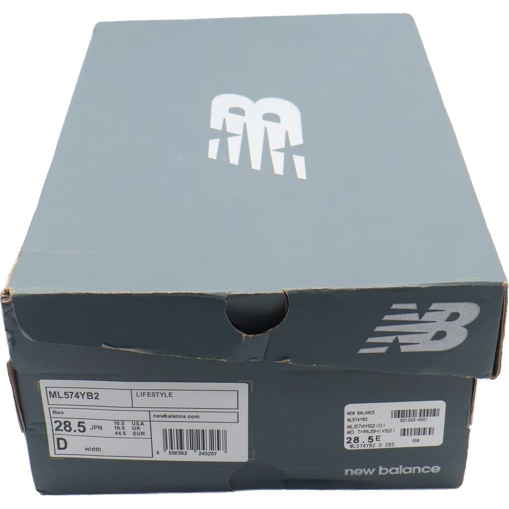 New Balance(ニューバランス) × BILLY'S ML574YB2 Tokyo Limited ビリーズ 東京限定 ローカットスニーカー イエロー/ネイビー US10.5/28.5cm