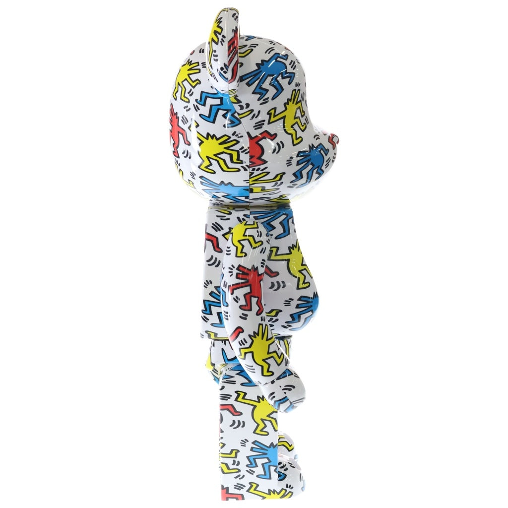 MEDICOM TOY(メディコムトイ) × KEITH HARING #9 BE@RBRICK 1000% Ver キース・へーリング ベアブリック 1000% フィギュア 人形 マルチ