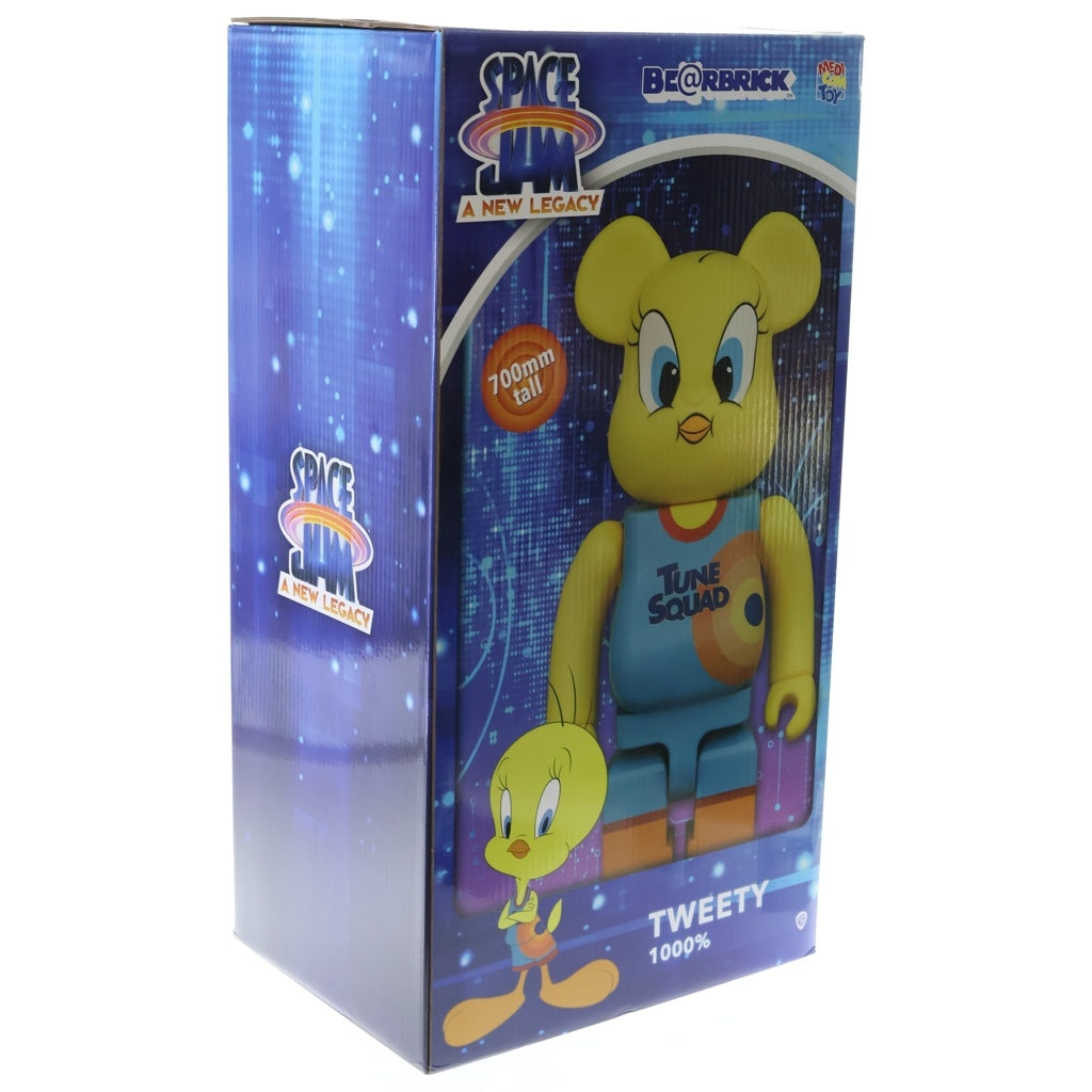 MEDICOM TOY(メディコムトイ) × Space Jam: A New Legacy TWEETY BE@RBRICK 1000% Ver スペースジャム トゥイーティー ベアブリック 1000% フィギュア 人形 イエロー