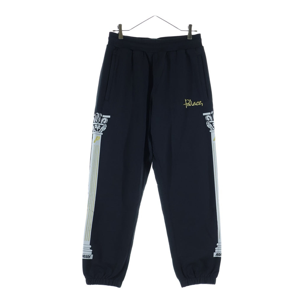 Palace Skateboards(パレススケートボーズ) 21AW × Harrods Joggers ハロッズ グラフィックプリント ジョガー スウェットパンツ ブラック