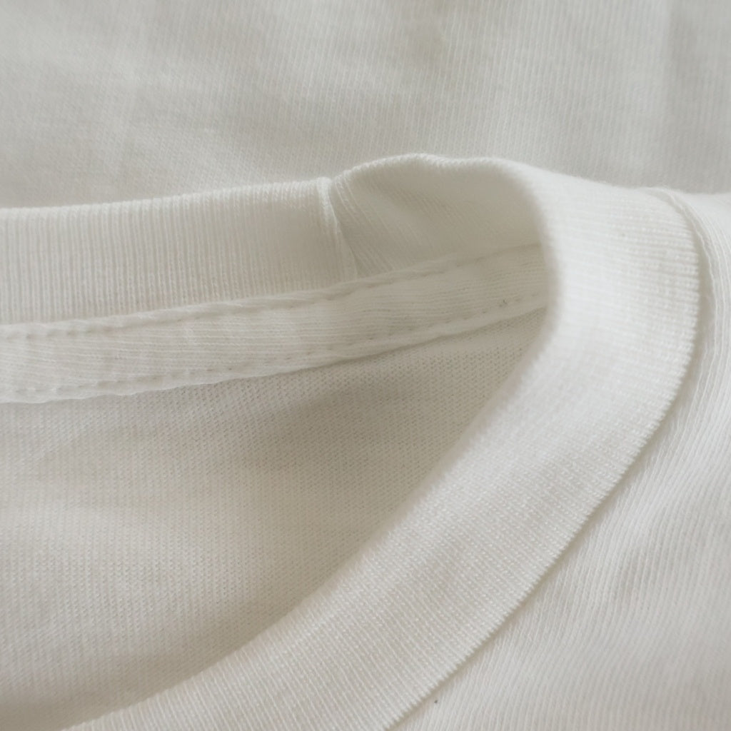 NO BRAND(ノーブランド) Haroshi S/S Tee ハロシ アートグラフィック クルーネック 半袖Tシャツ カットソー ホワイト