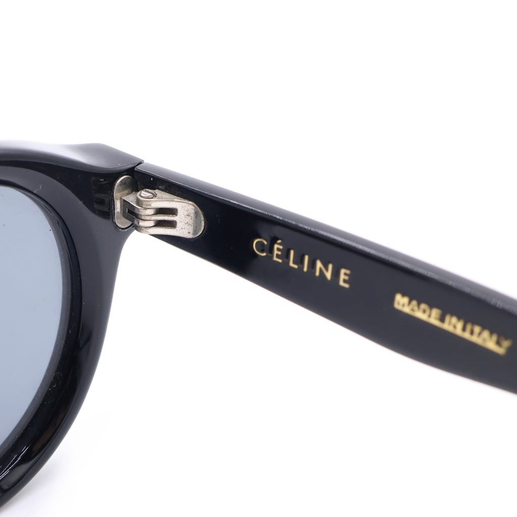 CELINE(セリーヌ) オーバルフレーム サングラス 眼鏡 ブラック CL41370
