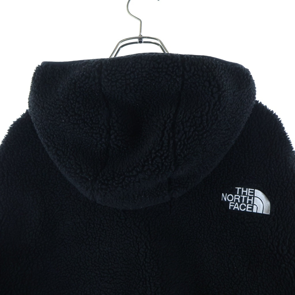 SUPREME(シュプリーム) 20AW ×THE NORTH FACE S Logo Hooded Fleece Jacket ザノースフェイス Sロゴ フーデッド ボア ジップアップフリースジャケット ブラック NF0A5EHN