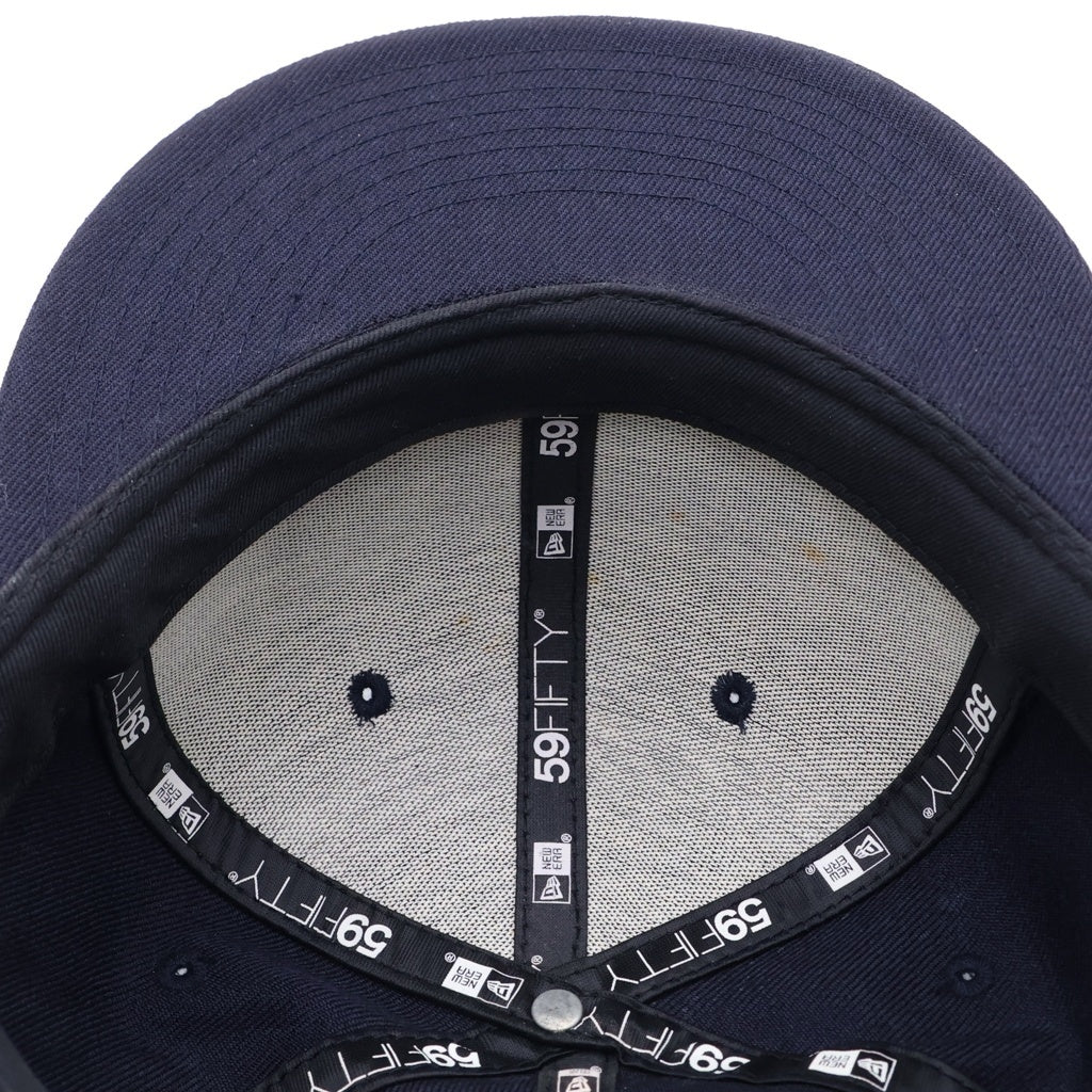 SUPREME(シュプリーム) 14AW ×New Era Tonal Box Logo Cap ニューエラ トーナル ロゴ 6パネル ベースボールキャップ 帽子 ネイビー