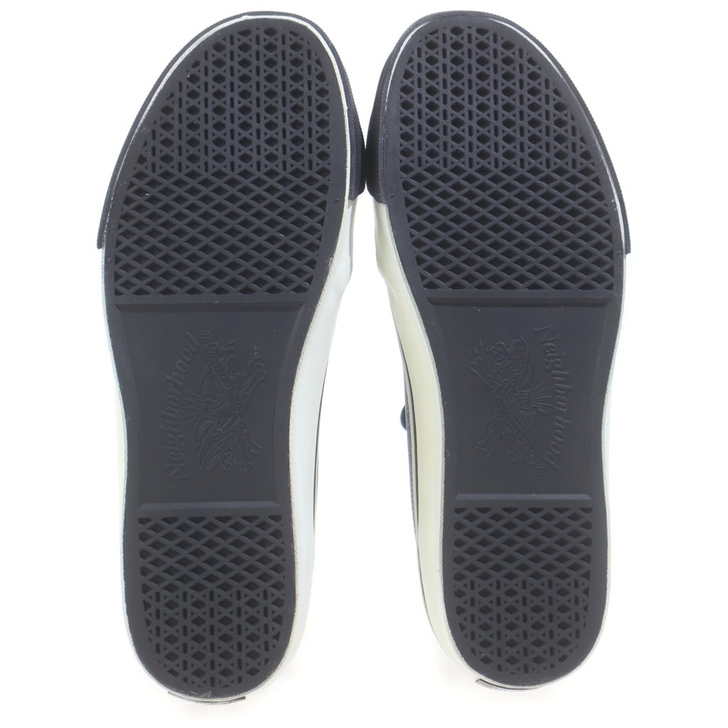 NEIGHBORHOOD(ネイバーフッド) 01AW FURY HI ZIP FASTER フューリー ジッパー レザーハイカットスニーカー ブラック US8/26cm FBNH-FW-01