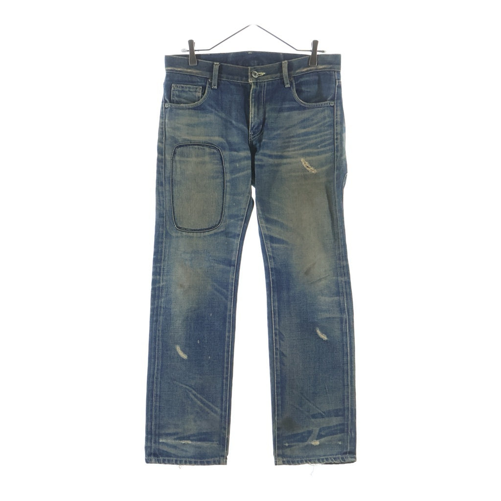 NEIGHBORHOOD(ネイバーフッド) 05AW FRAGMENT SAVAGE NARROW STRAIGHT DENIM PANT フラグメントサベージ ナロー デトロイト加工 ストレートデニムパンツ ジーンズ インディゴ 052EX