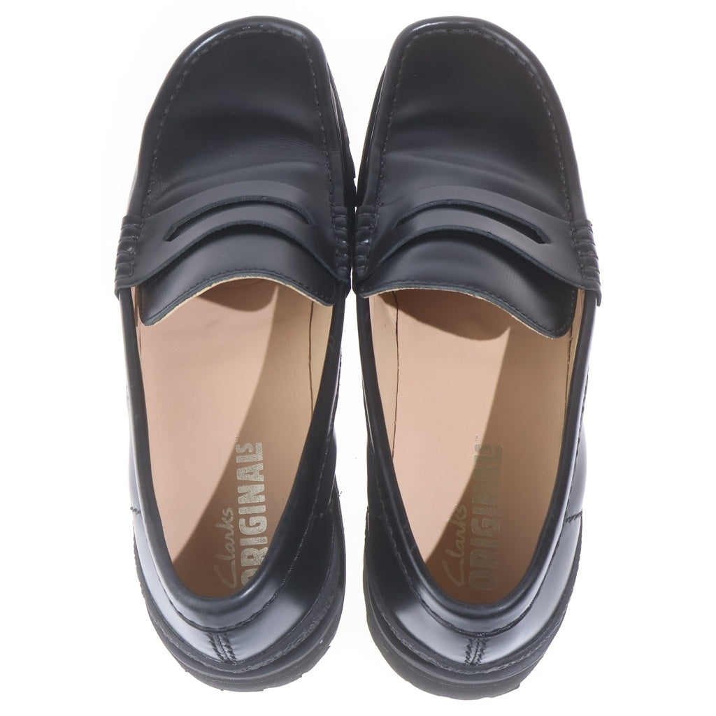 Clarks(クラークス) Yukoner Penny ペニー ローファー レザーシューズ ブラック 261857057080