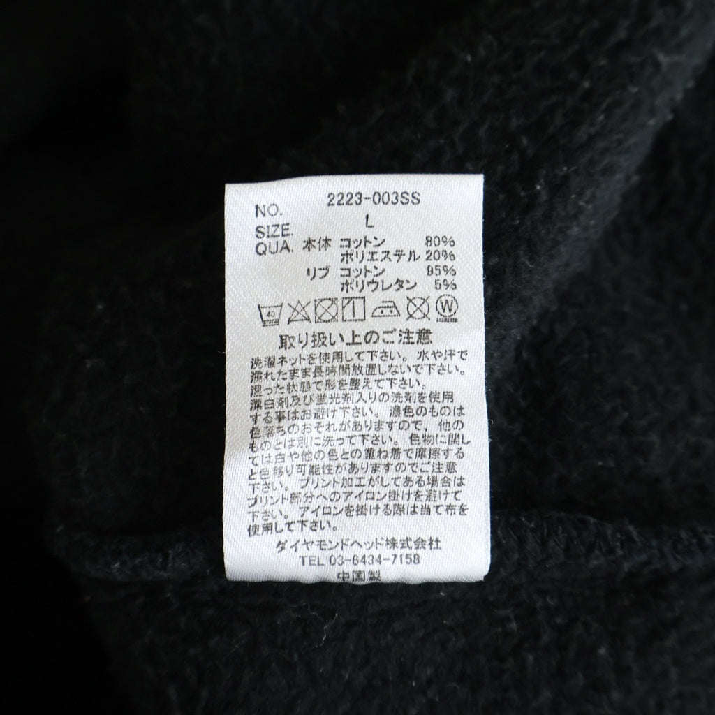 TOKYO23(トウキョウニジュウサン) × LIFE magazine PHOTO PULL-OVER HOODIE フォトプリント プルオーバーパーカー スウェットフーディ ブラック 2223-003SS