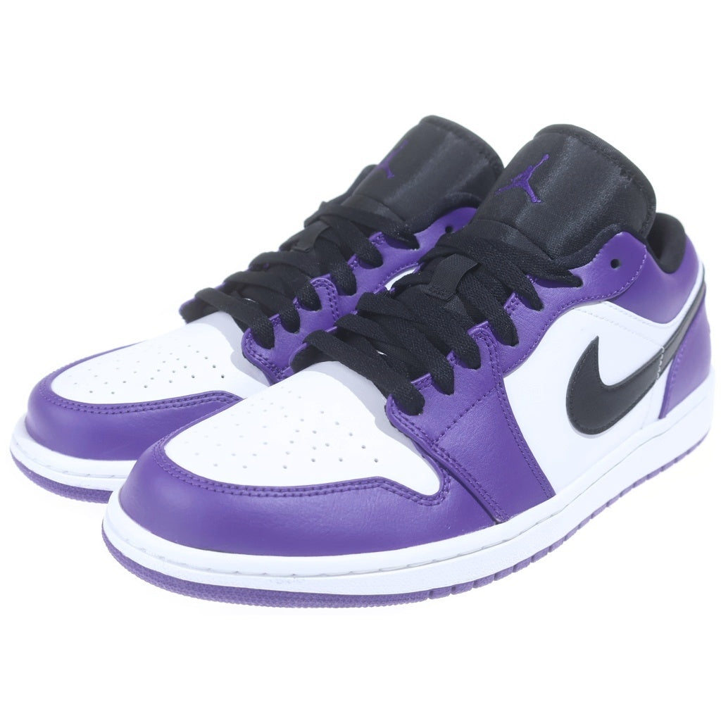 NIKE(ナイキ) AIR JORDAN 1 LOW Court Purple エアジョーダン 1 コートパープル ローカットスニーカー ホワイト/パープル US11/29cm 553558-500