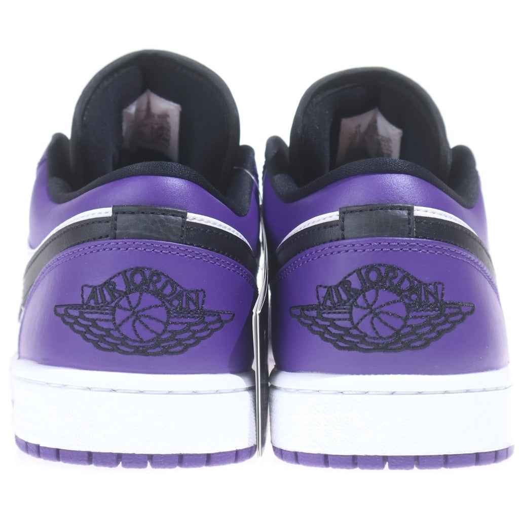 NIKE(ナイキ) AIR JORDAN 1 LOW Court Purple エアジョーダン 1 コートパープル ローカットスニーカー ホワイト/パープル US11/29cm 553558-500