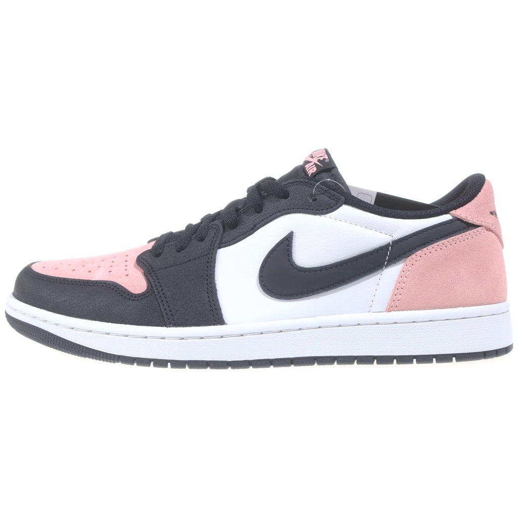 NIKE(ナイキ) AIR JORDAN 1 LOW OG BLEACHED CORAL エアジョーダン1 ブリーチドコーラル ローカットスニーカー ブラック/ピンク/ホワイト US11/29.0cm CZ0790-061