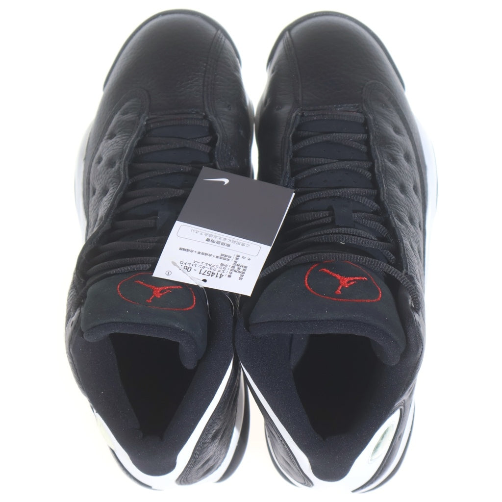 NIKE(ナイキ) AIR JORDAN 13 BLACK/GYM RED エアジョーダン13 ブラック ジムレッド ハイカットスニーカー ブラック/ホワイト US11/29cm 414571-061
