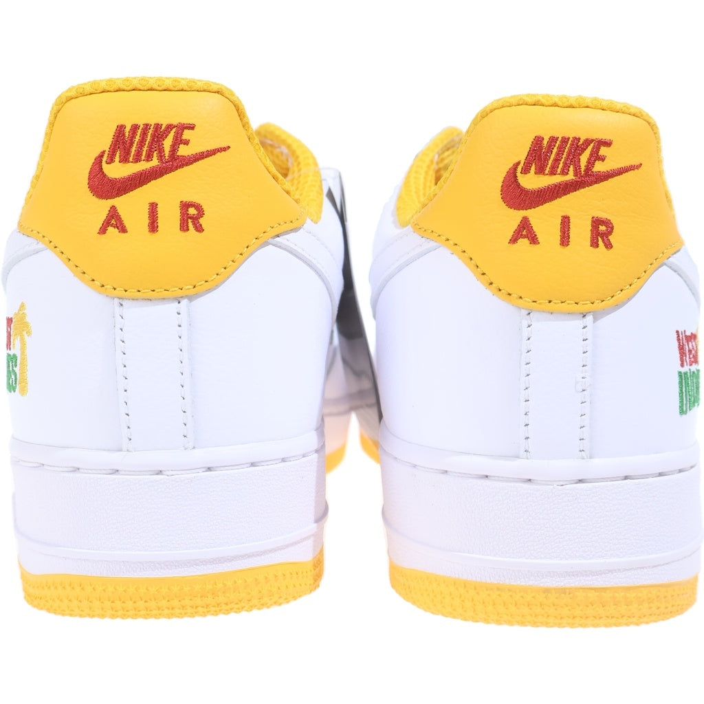 NIKE(ナイキ) AIR FORCE 1 LOW RETRO QS WEST INDIES エアフォース1 ウエストインディーズ ローカットスニーカー ホワイト/イエロー US11/29cm DX1156-101