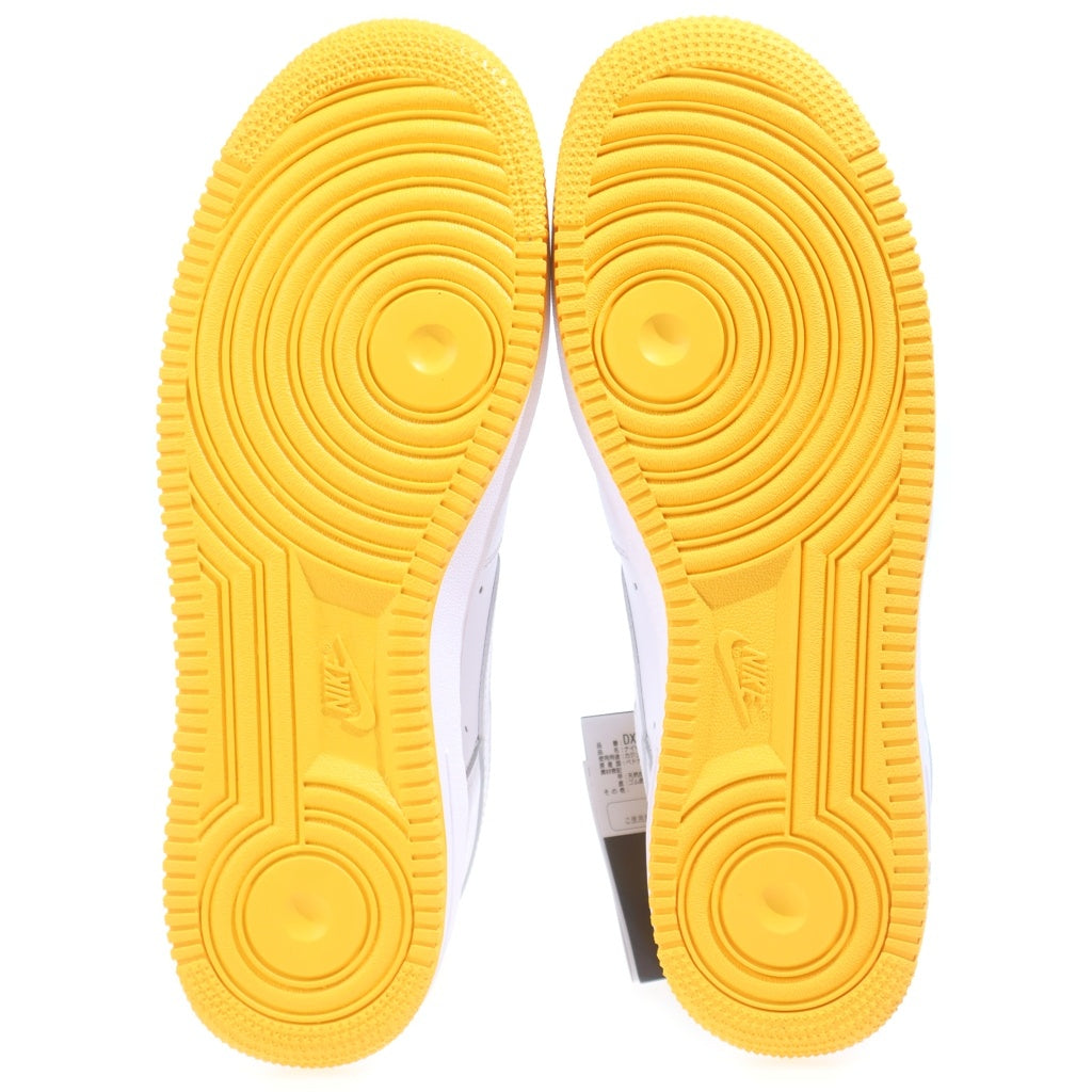 NIKE(ナイキ) AIR FORCE 1 LOW RETRO QS WEST INDIES エアフォース1 ウエストインディーズ ローカットスニーカー ホワイト/イエロー US11/29cm DX1156-101