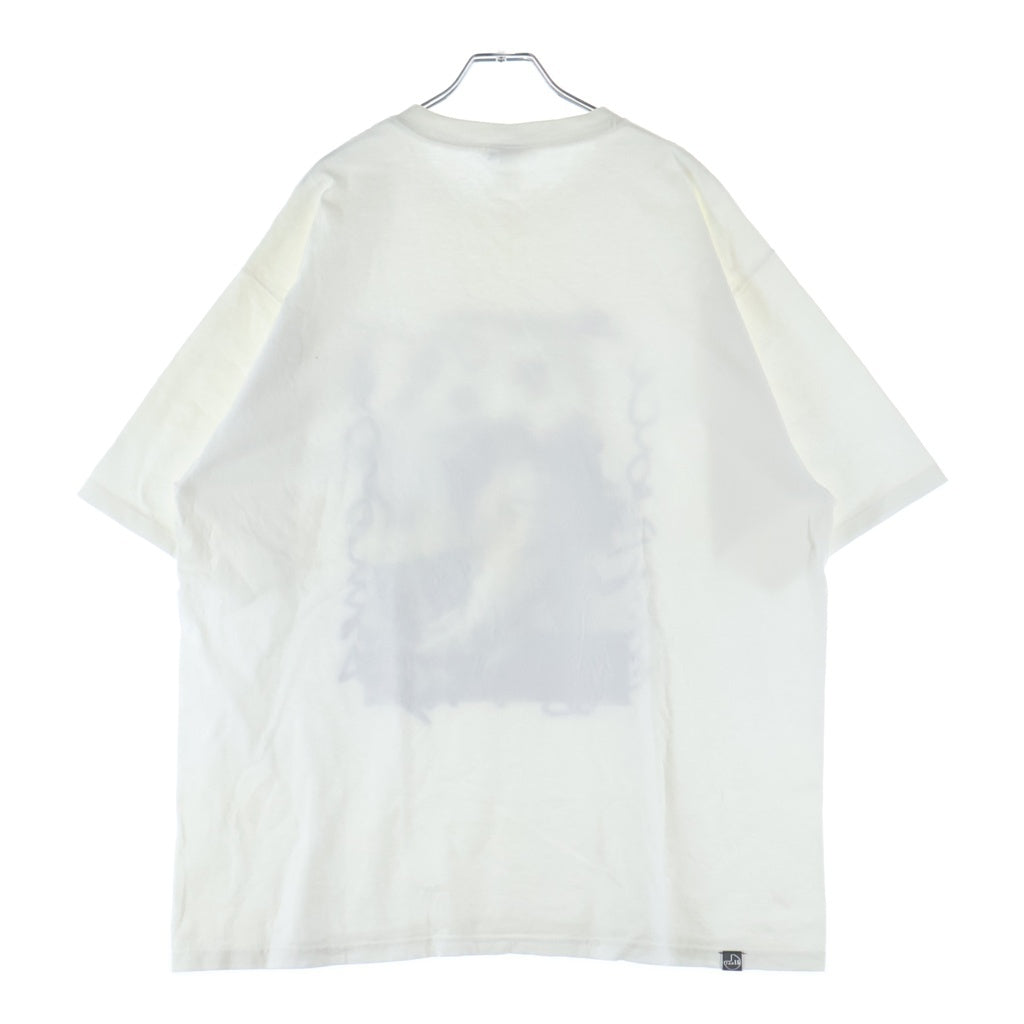 NO BRAND(ノーブランド) 【TAR トーキョーエアランナー】00s TAR COMMUNICATIONS TEE 15周年記念 グラフィックフォトプリント クルーネック 半袖Tシャツ カットソー ホワイト