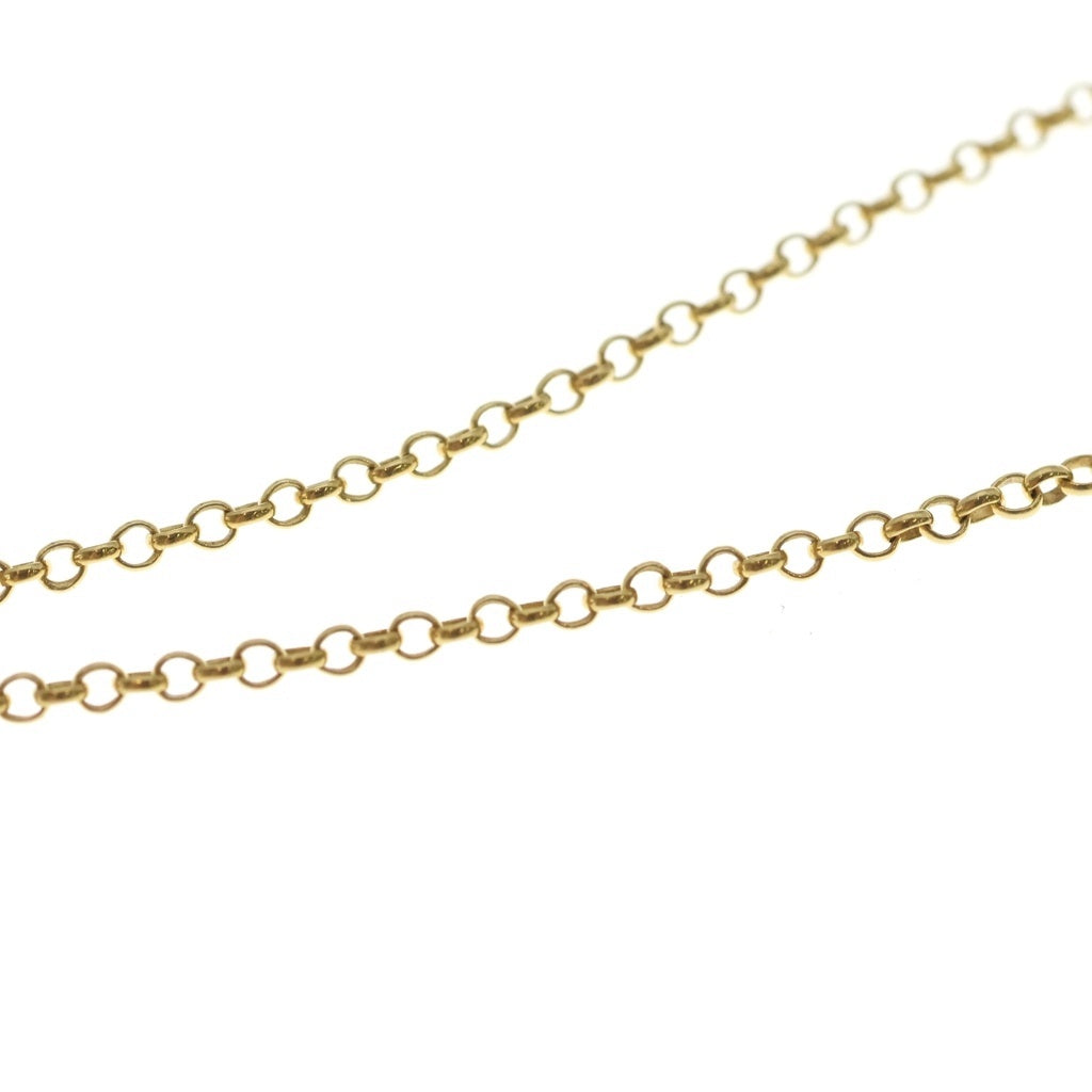 CHROME HEARTS(クロムハーツ) 22K NECKCHAIN R18 ロールチェーンネックレス 18inch ゴールド BCA010