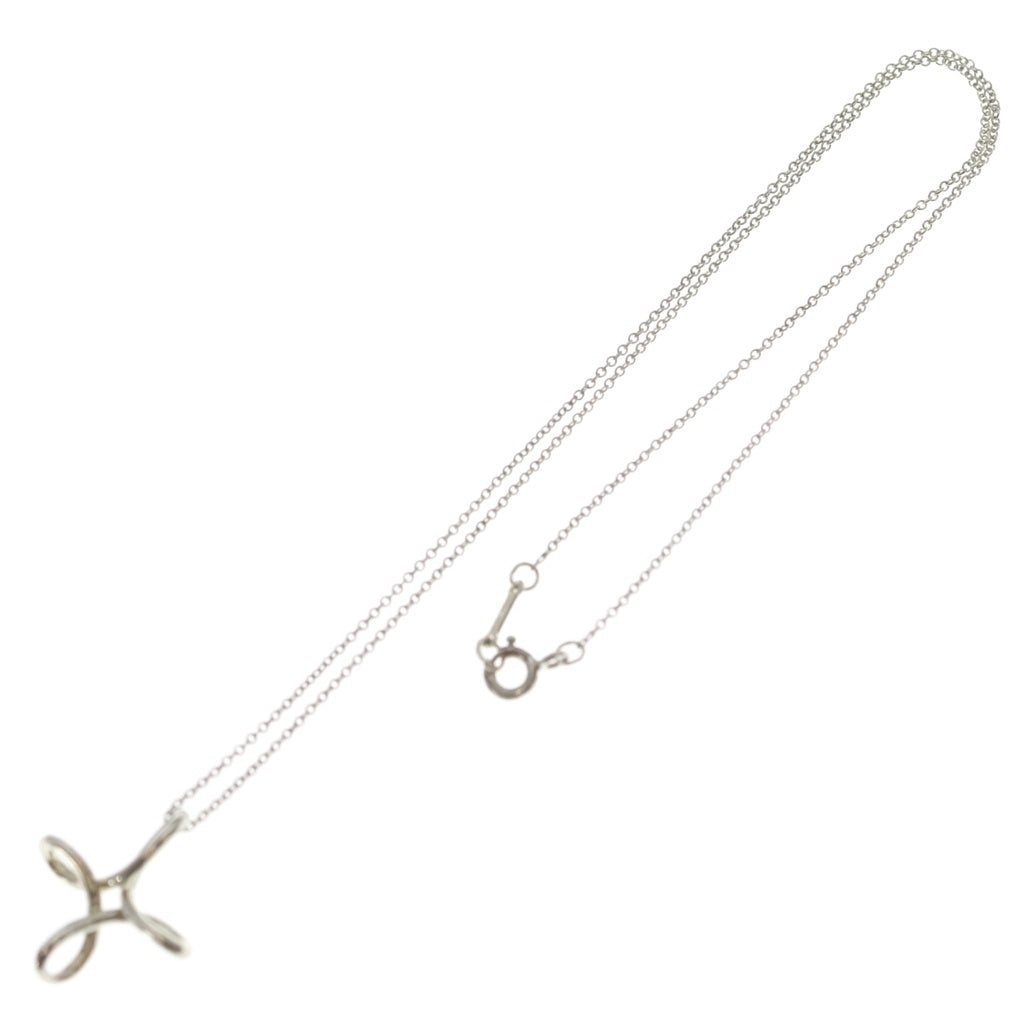 TIFFANY & Co.(ティファニー) インフィニティ クロス ネックレス ペンダント チェーン シルバー 925 レディース