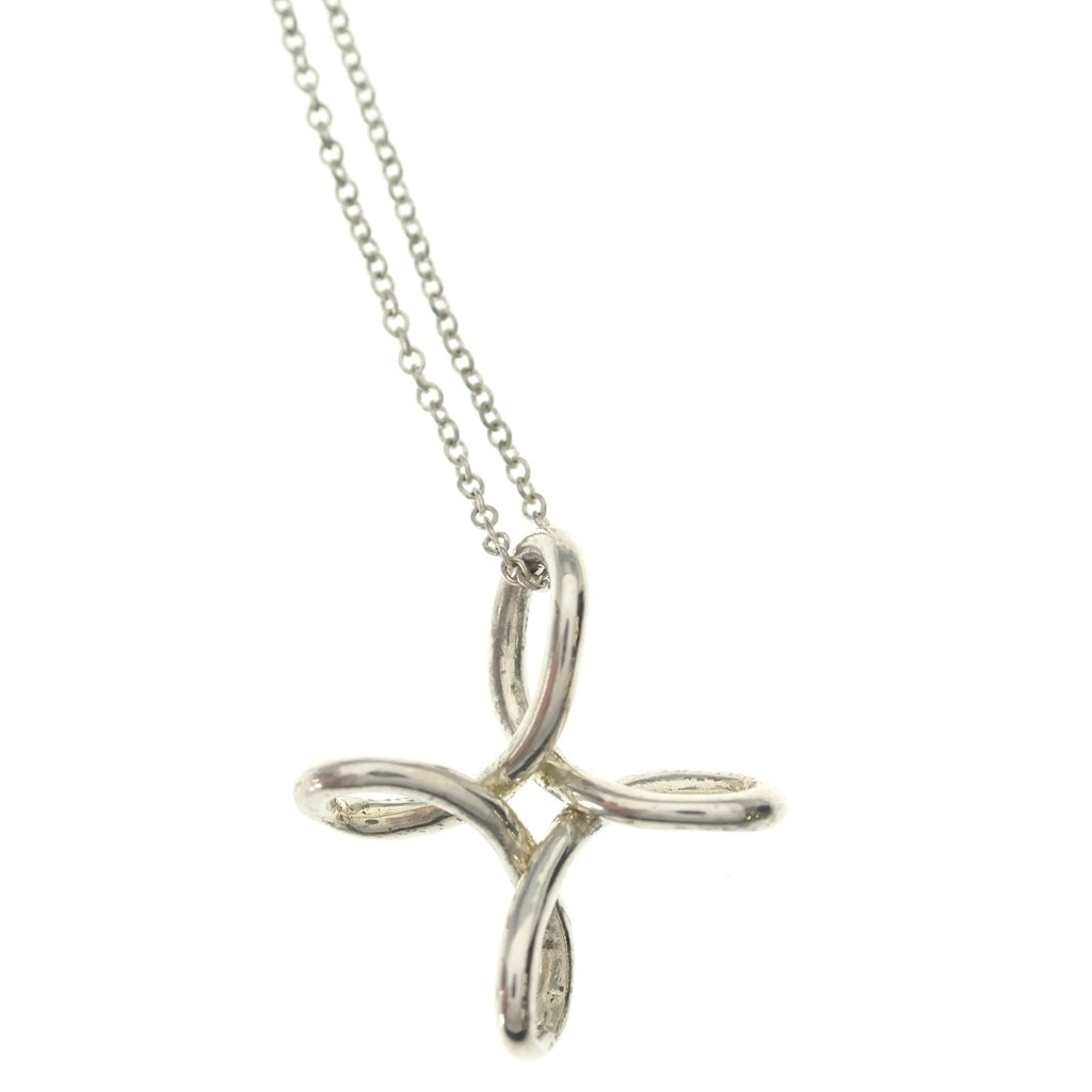 TIFFANY & Co.(ティファニー) インフィニティ クロス ネックレス ペンダント チェーン シルバー 925 レディース
